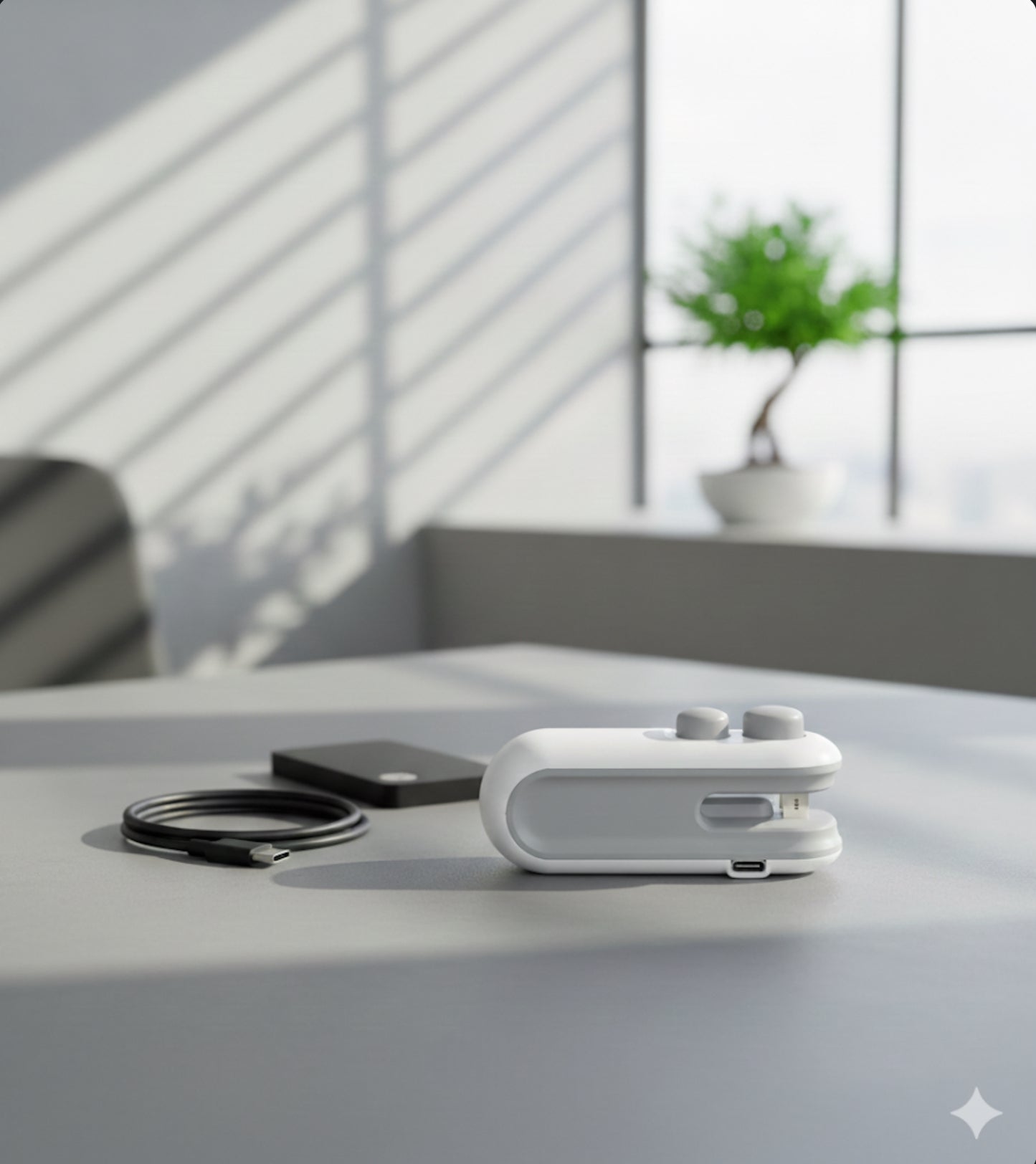 Portable Mini Sealer, 2 in 1 Heat Sealer for Snacks, Home USB Rechargeable Sealer Vacuum Sealer, Snacks Plastic Bag Heat Sealer